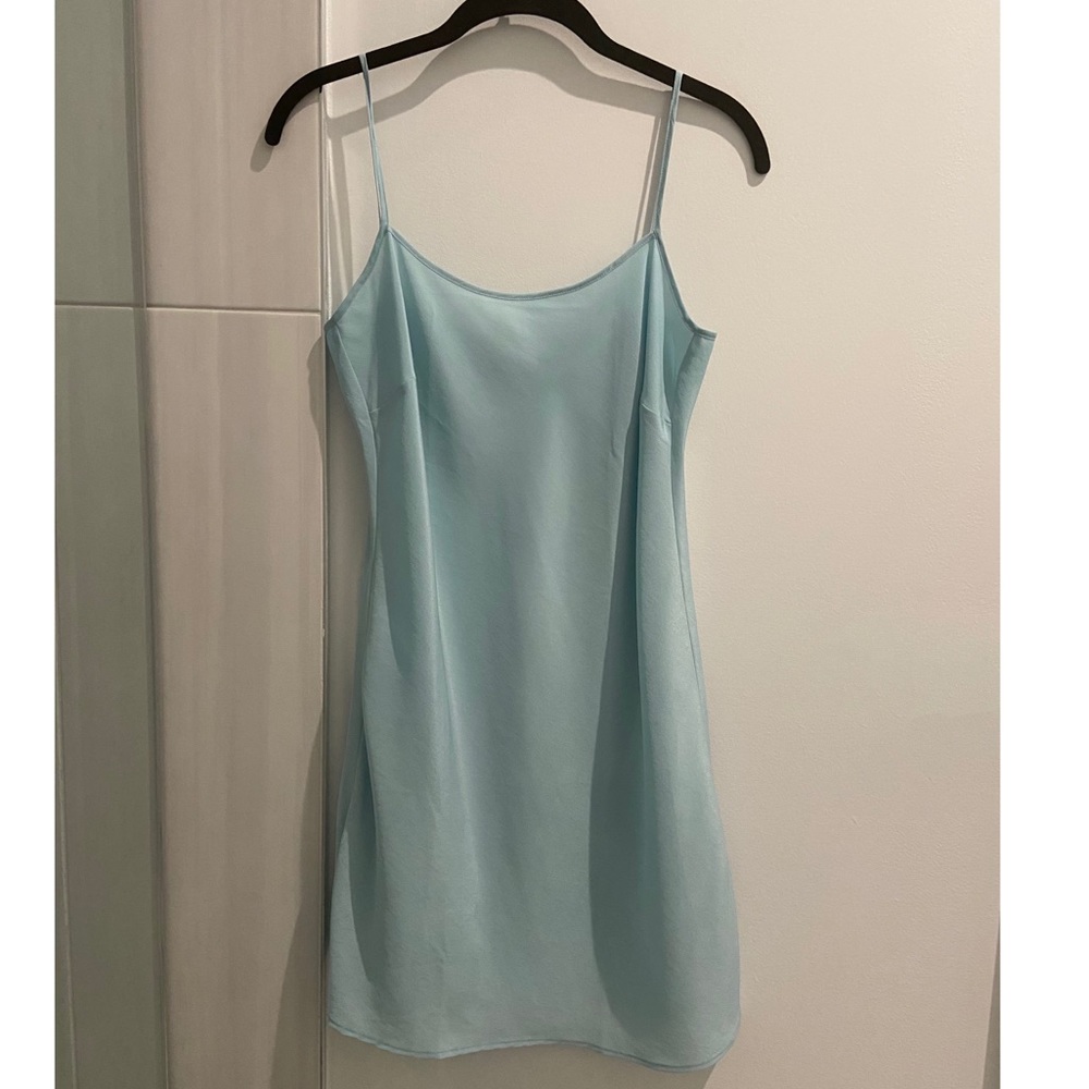 Red Valentino silk slip dress